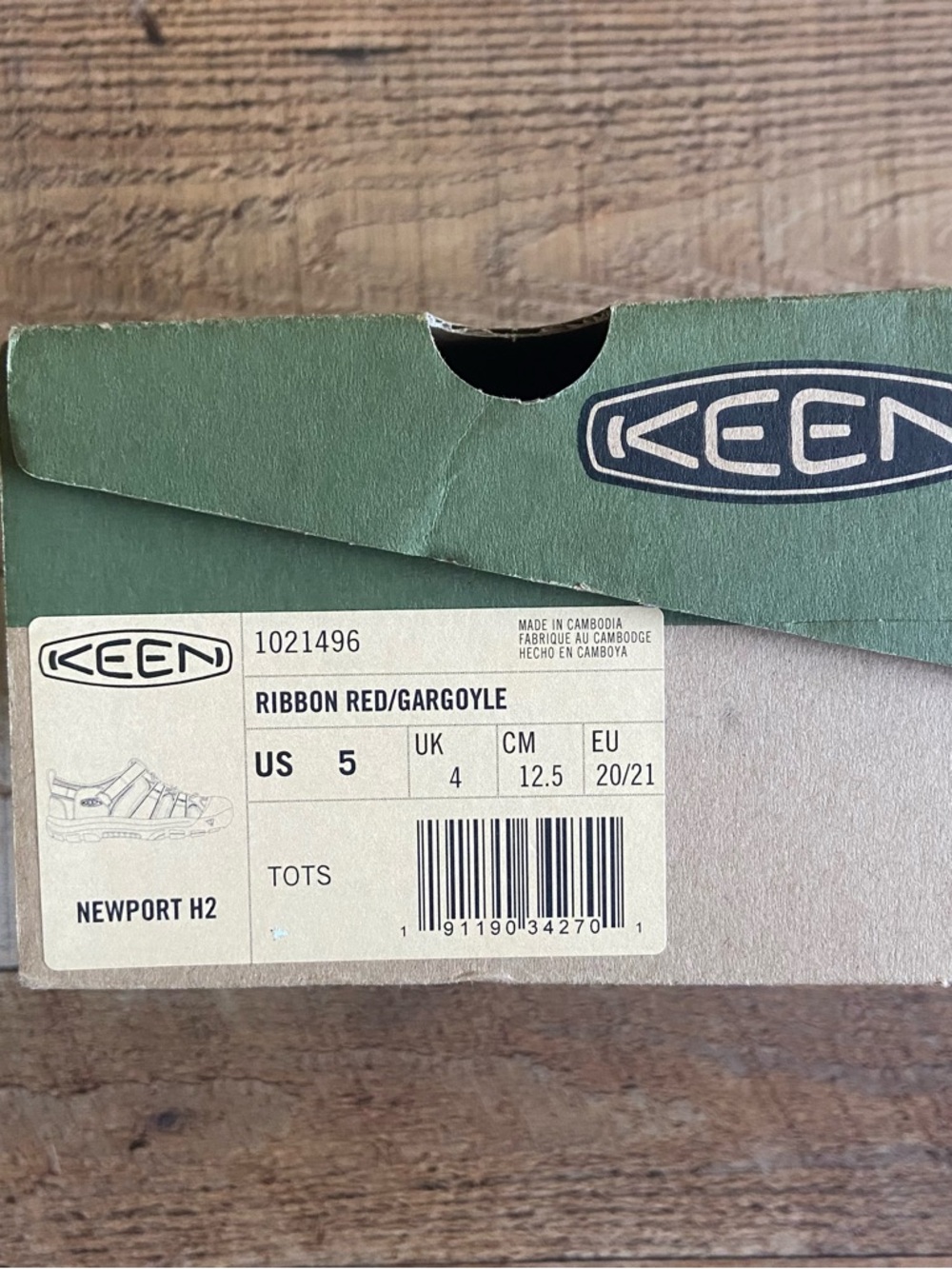 Keen Newport H2 Shoes Sz 5 - Picture 5 of 5